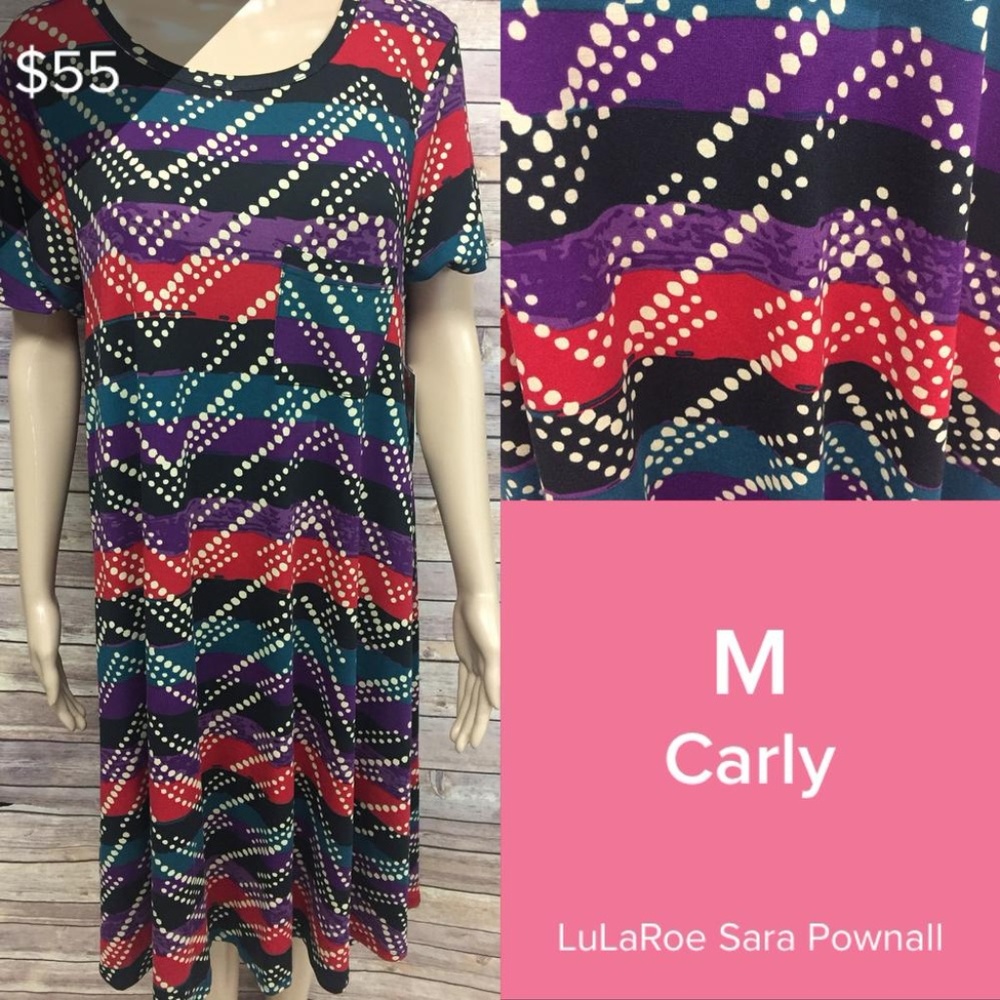 LuLaRoe Medium Carly Dress